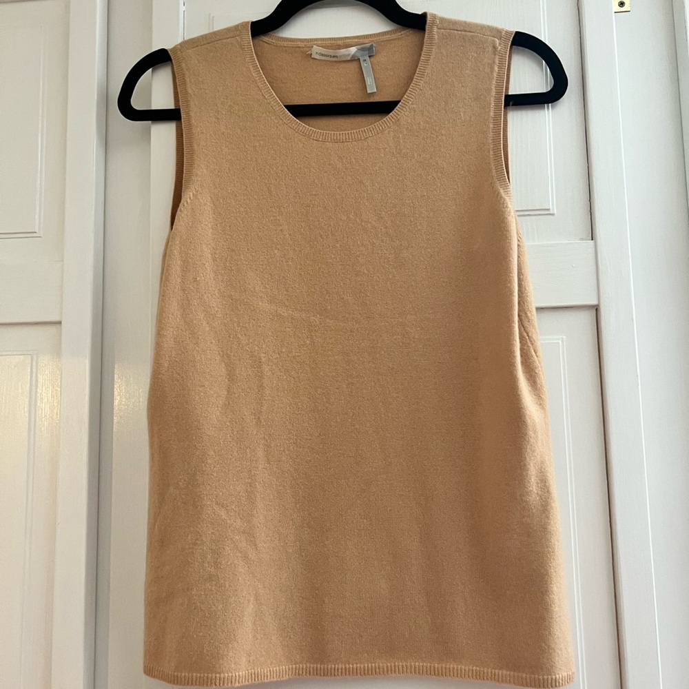Vintage cashmere longer vest! Size Medium